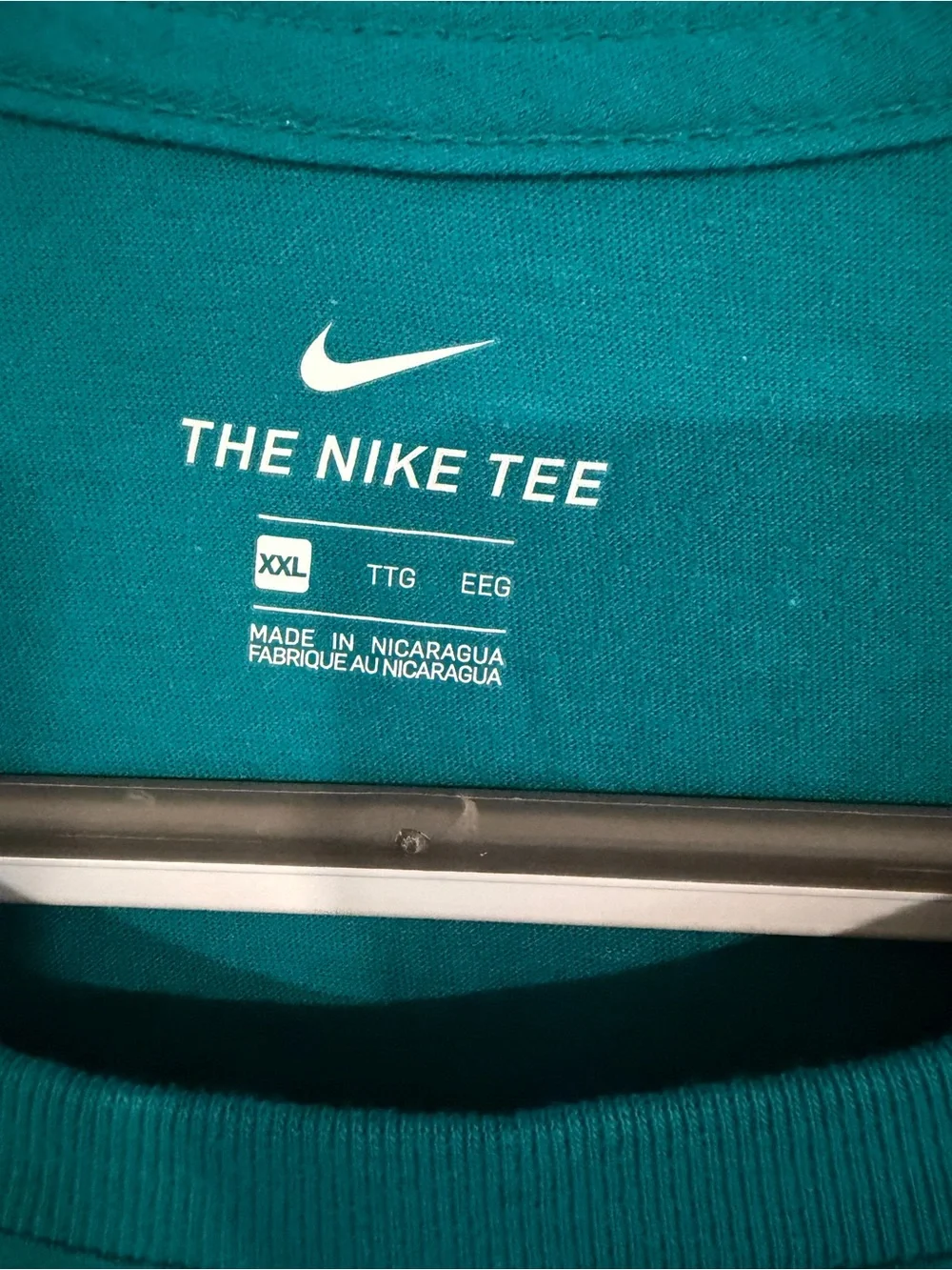 Nike Mariners Teal Short Sleeve Men's T-Shirt